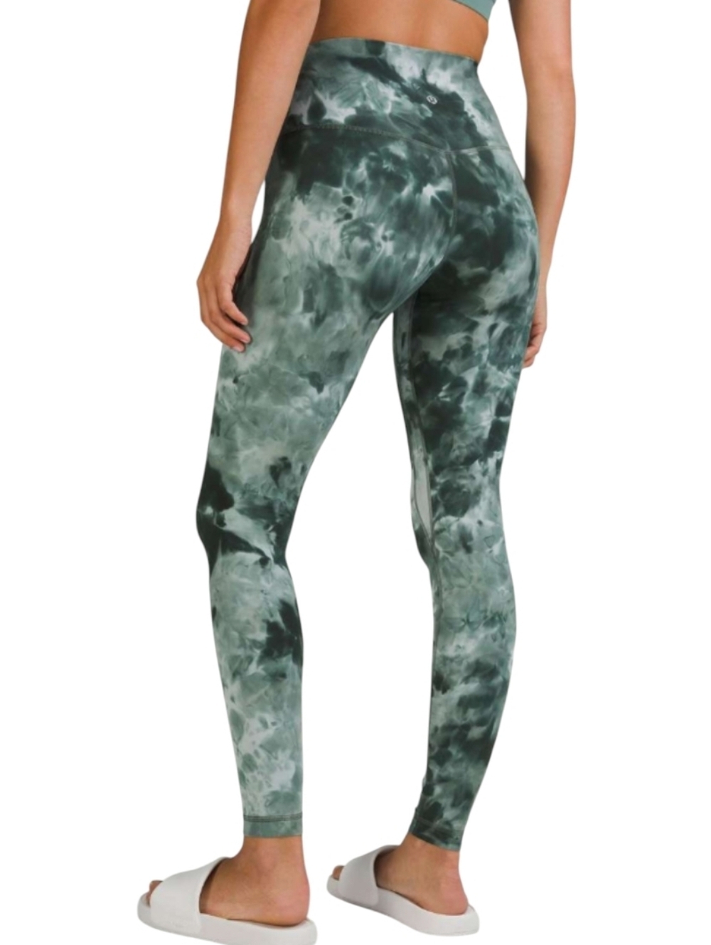 Lululemon Align High Rise Pant Tie Dye Green Women's 4